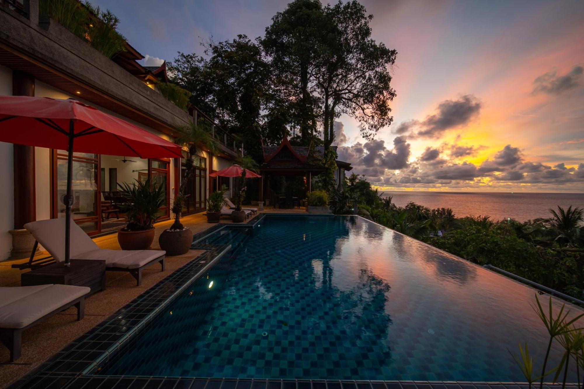 Вилла Surin Luxurious 6Br Private Swimming Pool Stunning Sunset Пхукет Экстерьер фото